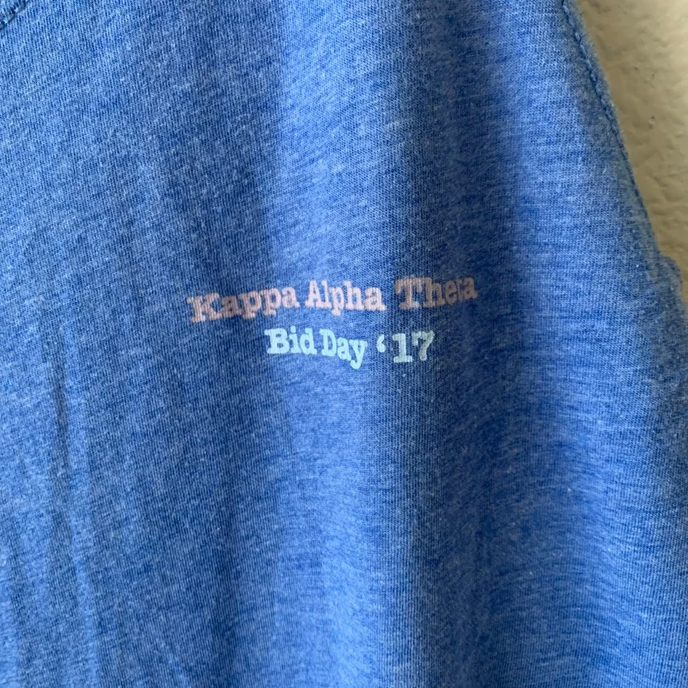 Kappa Alpha Theta Tank Top Bid Day Size Small How Sweet it is to be a Theta! - Picture 6 of 15